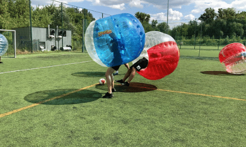 Bubble Football - wieczór kawalerski na Warszawiance
