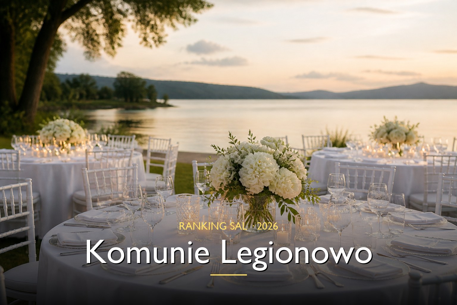 Komunie w Legionowie — 6 najlepszych sal i restauracji 2026